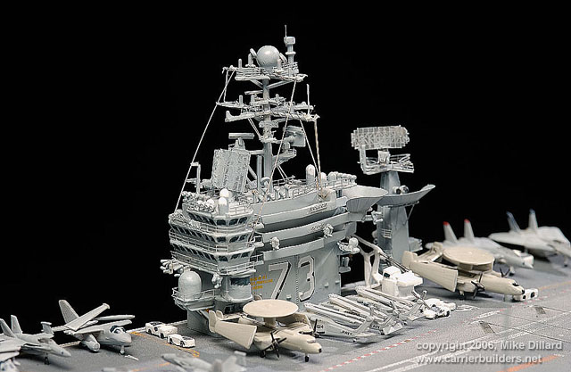 USS George Washington CVN-73 by Mike Dillard